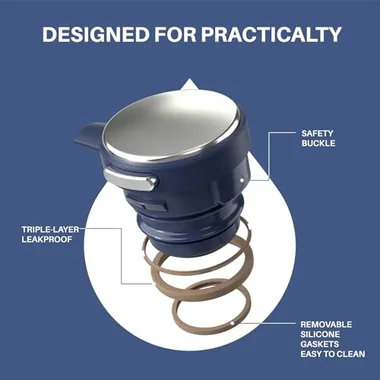 68 oz thermal carafe with a 20 oz soup container, view 4