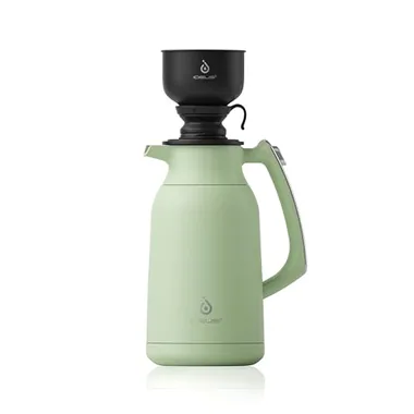 68 oz thermal carafe with a pour-over dripper in the standard colourway